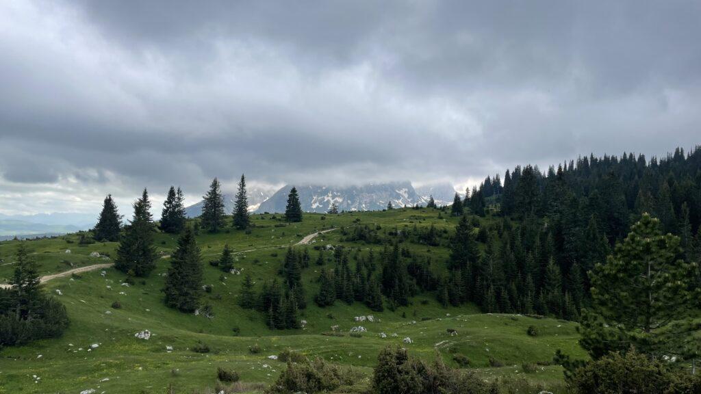 View to the Mountains in Durmitor National Park